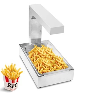 Station de travail professionnelle pour frites avec chauffe-plat intégré et <span class=keywords><strong>bac</strong></span> de maintien au chaud - Product Image 2