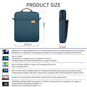 Sac à bandoulière pour <span class=keywords><strong>tablette</strong></span>, sacoche de rangement pour <span class=keywords><strong>Samsung</strong></span> <span class=keywords><strong>Galaxy</strong></span> Tab S6 Lite <span class=keywords><strong>Galaxy</strong></span> Tab S7 IPad Pro 11/iPad 9.7 9-11 pouces - Product Image 6