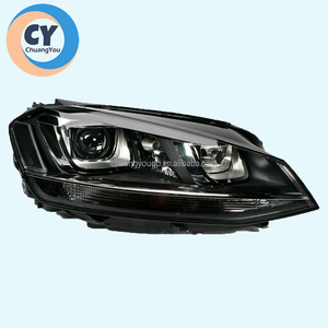 Adecuado para Volkswagen <span class=keywords><strong>Golf</strong></span> 7 <span class=keywords><strong>faros</strong></span> delanteros 7,5 2015 2016 2017 faro de xenón Original luz HID de alta calidad 5GG941032 5GG941031 - Product Image 1