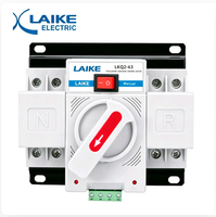 Interrupteur de transfert automatique intelligent industriel bipolaire double alimentation type MCB 63A, commande ATS en cuivre 400V, autres interrupteurs