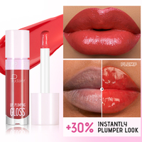 Cosmétiques personnalisés OEM à haute teneur en pigments brillants brillants végan hydratant longue durée brillant à lèvres marque privée brillant à lèvres liquide