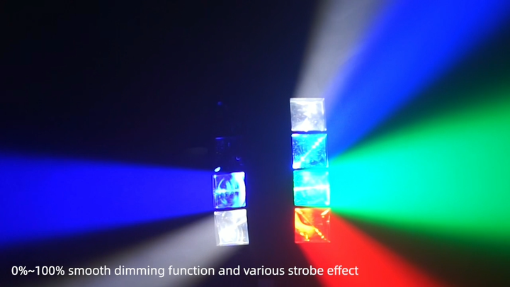 LM30A ムービングヘッドライト 8×3W LED Big Dipper LM30A Mini Spider 8*3W RGBW LED Club Light DMX 512