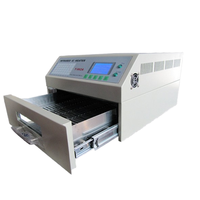 Baru Desktop otomatis 3D inframerah udara panas SMT Patch papan PCB tukang las Reflow kecil Solder tukang las dengan laci