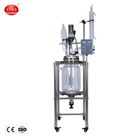 Réacteur de mélange en verre Pyrex multifonction 20L utilisé en laboratoire