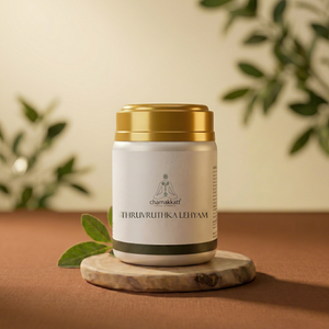 Pommade Chamakkatt Thruvruthka Lehyam 500g, apaisante et nourrissante, soin ayurvédique à base de plantes, certifiée ISO, durée de conservation de 2 ans - Product Image 1