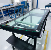 Verre pare-balles de haute qualité pour voitures, utilisation en mur-rideau, pare-brise automobile trempé et laminé haute résistance, personnalisable