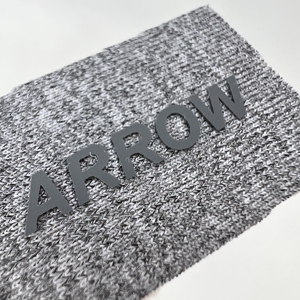 Tùy Chỉnh Chuyên Nghiệp 3D Ba Chiều Phù Hiệu Silicone Mới Thời Trang Cao cấp Quần Áo Truyền Nhiệt Nhãn Mô Hình Vuông - Product Image 4