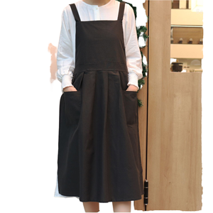 Customized Denim Sleeveless Bib <b>Apron</b> Kitchen Restaurant Baking Barber <b>BBQ</b> Custom Logo Wholesale OEM India - Product Image 2