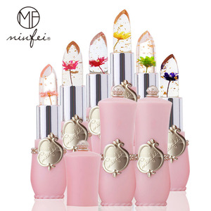 <span class=keywords><strong>Baume</strong></span> à lèvres Emaymei 6 fleurs, rouge à lèvres gelée, stick minéral, rouge à lèvres changeant de couleur, soin des lèvres transparent naturel, réparation, imperméable - Product Image 2