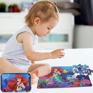 <span class=keywords><strong>Puzzle</strong></span> Principessa per Bambini, <span class=keywords><strong>Puzzle</strong></span> per Ragazze e Ragazzi in Scatola di Metallo, Giocattoli Educativi - Product Image 6