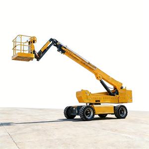 รถกระเช้าไฟฟ้าแบบยืดหดได้ พร้อมเสากระโดงยกสูง 16 เมตร สำหรับงานยกคนบนที่สูงขนาดเล็ก - Product Image 5