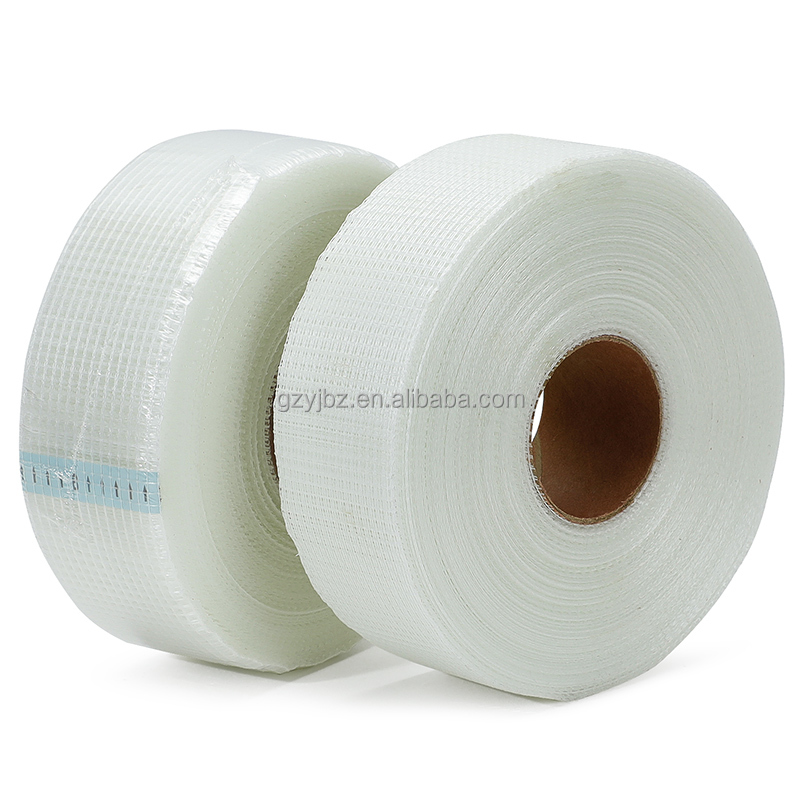 Fiber Reinforced Concrete Waterproof Fiberglass Mesh Tape For Drywall Self Adhesive Fiberglass Tape