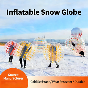 CZFIT Ballon <span class=keywords><strong>de</strong></span> protection gonflable durable en gros, renforcé, pour <span class=keywords><strong>la</strong></span> neige, idéal pour les stations <span class=keywords><strong>de</strong></span> <span class=keywords><strong>ski</strong></span>, les terrains enneigés extérieurs et les jeux d'hiver - Product Image 4