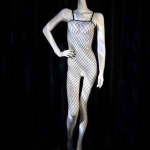 Bodystocking Sexy con Diseño de Gato para Halloween, Transpirable y con Aberturas, para Mujer - Product Image 2