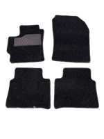 Tapis de sol de voiture en nylon imperméable de luxe, ensemble complet de 5 pièces, antidérapant, facile à nettoyer pour SEAT/VOLVO/VW//TESLA