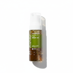 Neogen Real pour une mousse fraîche au thé vert 160g Nettoyant de qualité pour le visage - Product Image 2