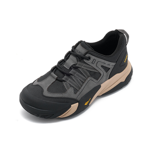 Chaussures décontractées pour hommes respirantes, <span class=keywords><strong>anti</strong></span>-transpiration, avec embout <span class=keywords><strong>anti</strong></span>-choc et <span class=keywords><strong>semelle</strong></span> antidérapante durable, idéales pour le camping, la randonnée et les trajets quotidiens. - Product Image 3