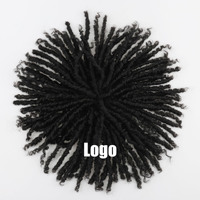 Perruque courte en dreadlocks pour homme, tendance, moelleuse, douce et confortable, en stock, prix de gros d'usine