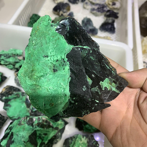 <span class=keywords><strong>Pietre</strong></span> Semi <span class=keywords><strong>preziose</strong></span> naturali della materia prima grezza della pietra preziosa all'ingrosso della Variscite per la decorazione domestica - Product Image 4