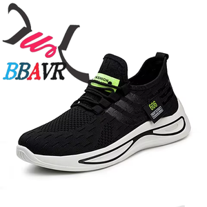 Casual for Men Sneakers Customized Chaussures Homme Sport Fly Knitting Black <b>PVC</b> Sport Shoes Male OEM \ ODM Service <b>Top</b> Level - Product Image 6