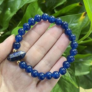 Bracelet en pierre naturelle avec perles de verre colorées – Sagesse et vision claire – Article très demandé à forte marge de profit – Service de regroupement de produits - Product Image 4