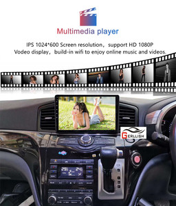 Erllish-reproductor multimedia de DVD para coche, dispositivo de navegación GPS para issan uest lgrand 52 2010-2015 - Product Image 3