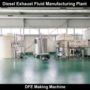 Ligne de production complète de DEF avec réacteur RO EDI, machine de remplissage, de bouchage, d'étiquetage, de codage et d'emballage - Product Image 1