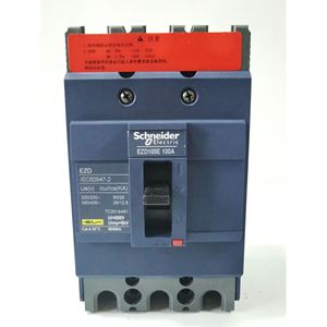 Interruptor Automático en Caja Moldeada EZD 100A 3P, Unidad de Disparo Electrónica, Protección Térmica y Magnética para Distribución de Energía - Product Image 4