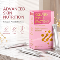 Collagène en poudre saveur naturelle pour complément alimentaire, éclaircissant pour la peau du visage, marque privée, pour adultes