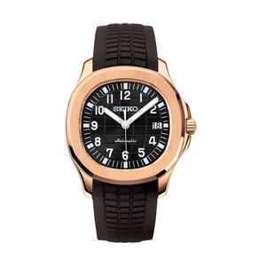 Reloj Mecánico Automático de Lujo para Hombre con Esfera de 42 mm de Diámetro y Correa de 24 mm de Ancho, Resistente al Agua - Product Image 1