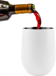 Vaso Térmico de Acero Inoxidable Blanco para Sublimación de 12oz con Tapa y Diseño de Hojas, Aislamiento Térmico de 6-12 Horas para Café - Product Image 5