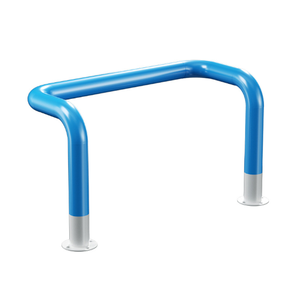 อุปกรณ์ป้องกันจุดชาร์จไฟป้องกัน U- Bar bollard ที่กั้นจอดรถ - Product Image 1
