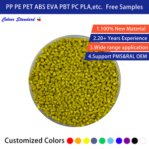 เม็ดสีเหลืองเกรดอาหาร <span class=keywords><strong>82120</strong></span> PP PE ป้องกันรังสียูวี สำหรับภาชนะบรรจุเครื่องดื่มและชิ้นส่วนภายในเครื่องใช้ไฟฟ้าในครัวเรือน เส้นใย - Product Image 1