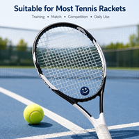 Amortisseur de vibrations en silicone personnalisé avec logo, réducteur de chocs, accessoires souples pour raquettes de tennis pour l'entraînement et les matchs