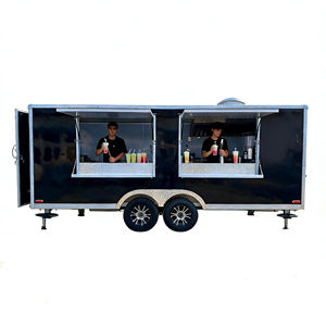 Carrito de Comida Multifuncional de Acero Inoxidable con 4 Ruedas, Campana Extractora, Congelador y Aire Acondicionado, Garantía de 2 Años, para Exportación - Product Image 3