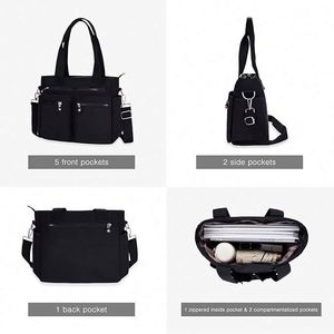 Bolsa de almacenamiento organizadora de hilo para mujer, accesorios de bricolaje, bolsa de transporte, bolsa de ganchillo púrpura - Product Image 2