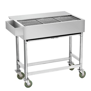 Good Quality Barbecue Portable <strong>Mini</strong> Table Gas Outside Stainless Steel Barbecu Chicken Rack <strong>Grill</strong> Outdoor Rotisserie Bbq - Product Image 3