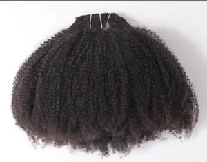 Yuxi hair brand luxury quality afro kinky human hair