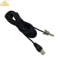 Vente en gros de haute qualité PT100 & PT1000 Sondes de capteur de température étanches Haute précision-30 ~ 105C Capteur haute résistance