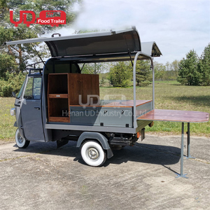 Carrito expendedor de comida con 3 ruedas, carrito de comida para aperitivos, helados, desayuno móvil, camión para perro caliente, triciclo eléctrico, camión de comida con cocina - Product Image 5