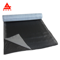 Membrane imperméable moderne autocollante en feutre d'asphalte SBS/PE, résistante aux UV, écologique, pour toiture de piscine