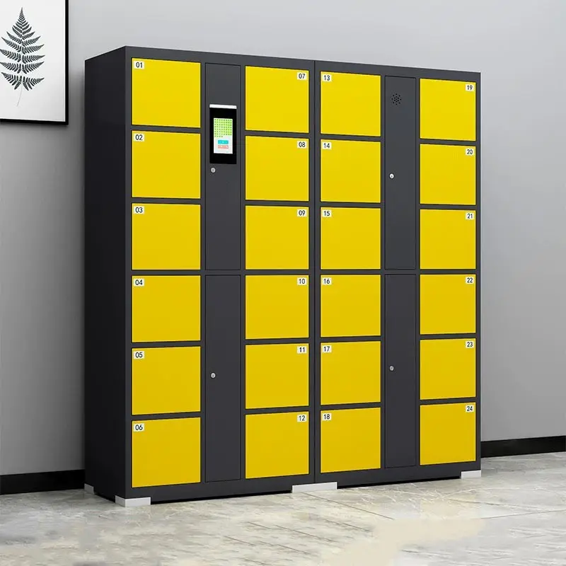 Gym smart locker system Metal cabinet smart parcel locker cabinet Electronic Smart Parcel Delivery Locker for Beach Park