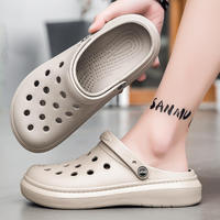 Deran 2025 OEM classique unisexe adulte chaussure de plage personnalisé EVA Mules sabots chaussures récupération mousse pantoufles en gros Sabots sabots pour hommes