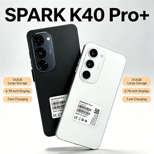 Envío Rápido, Teléfono Inteligente Spark 40 Pro+, Android de 6.6 Pulgadas, Desbloqueado, 16+1TB, Teléfono Android Económico - Product Image 1