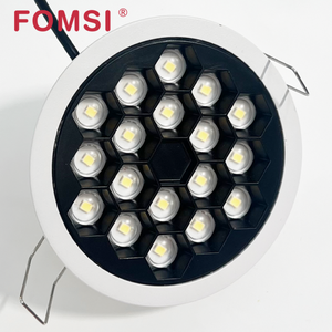 FOMSI LED Downlight 6W-25W Luz <span class=keywords><strong>de</strong></span> rejilla empotrada <span class=keywords><strong>de</strong></span> aluminio Foco redondo Característica antideslumbrante Iluminación interior Diseño <span class=keywords><strong>de</strong></span> Peine <span class=keywords><strong>de</strong></span> miel - Product Image 5