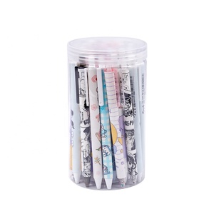 Stile nazionale simpatico cartone animato carino 0.5mm nero pennello neutro domande di scrittura Koi buona fortuna premendo penna all'ingrosso - Product Image 6