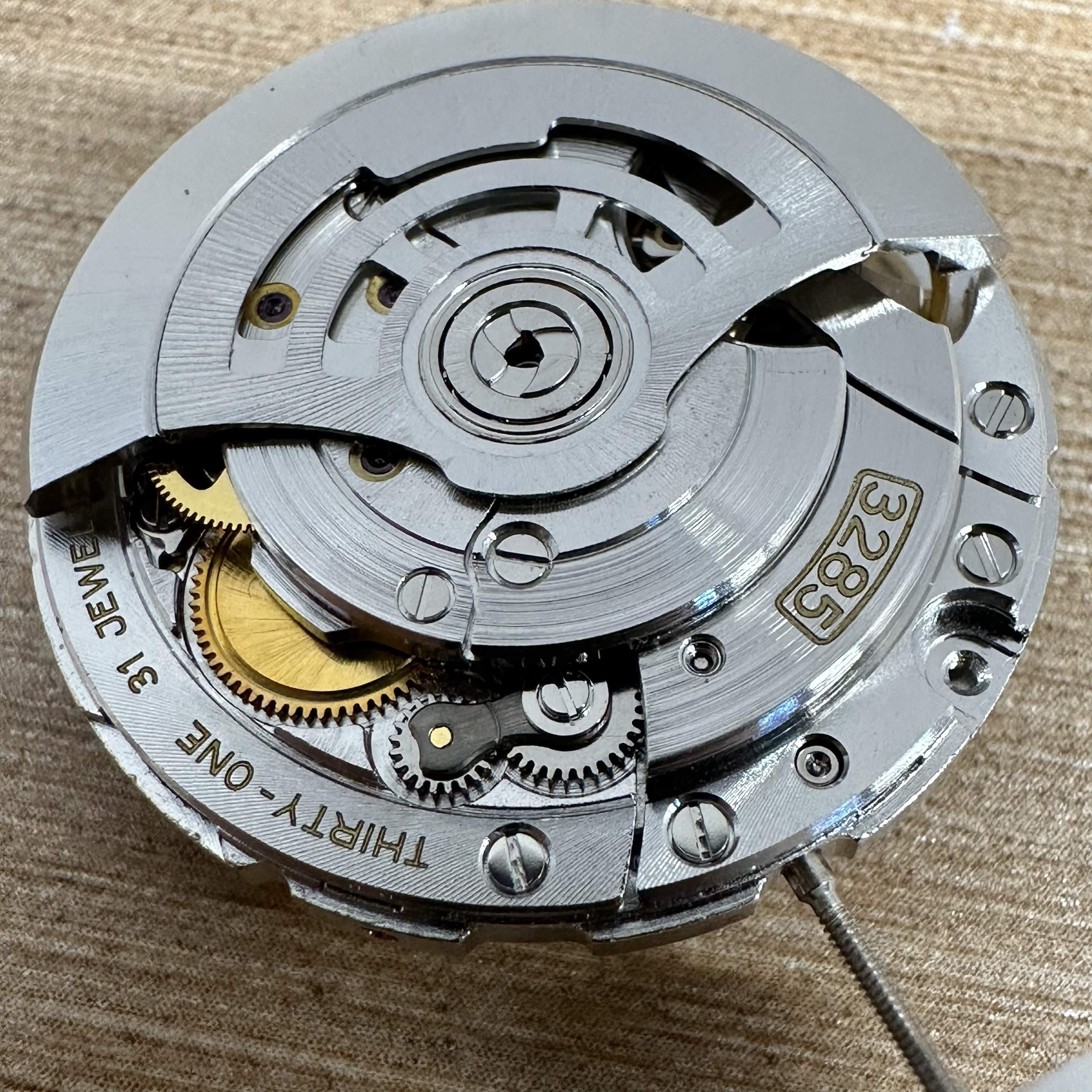 3285 Vr3285 механизм GMT Greenwich 4 Pin автоматические механические часы аксессуары Шанхайская модель 126710 металлический материал
