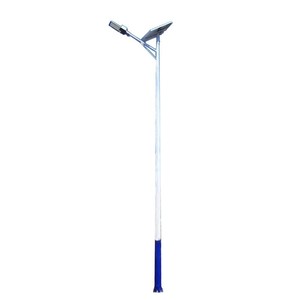 Poteau d'éclairage solaire IJK 6 7 8 mètres YJS - Poteau d'éclairage pour l'éclairage municipal extérieur - Product Image 5