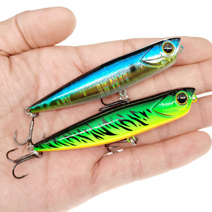Topwater Minnow Lure 85mm 11g <b>Floating</b> Wave Crawling Hard Bait For Pike Mandarin <b>Fish</b> Snakehead - Product Image 2