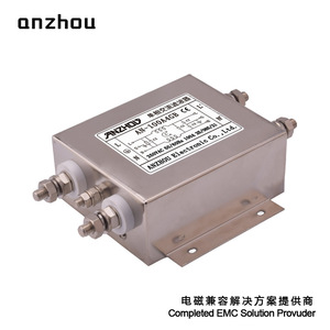 Filtre de puissance monophasé AC Anzhou An-80a4gb, filtre EMI à mode commun pour 250 VAC 50/60 Hz - Product Image 2